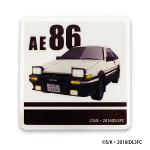  D賞 エアコンアクリルクリップ 藤原 拓海(AE86) 新劇場版「頭文字Ｄ」Legend3-夢現- 〜限界…!!エクストリームバトルセレクション〜